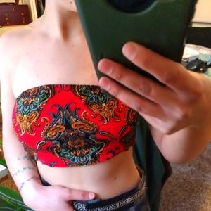 Zaful bandeaux/crop top